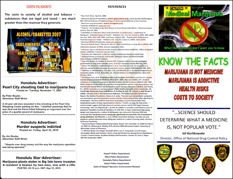 Click to view: Anti-marijuana brochure